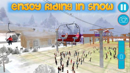 雪地缆车模拟器中文版