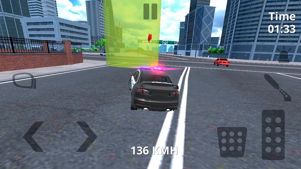 警察追逐赛车模拟器