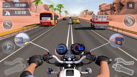 摩托交通赛车3D(Moto Traffic Racing 3D Game)