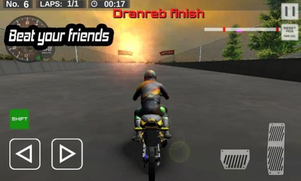 真正的飙车比赛2(Real Drag Bike Racing 2 Multiplayer)